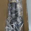 Dual Voltage(100~250V) Mini Hair Dryer Brush with European Plug Adapter for International Travel, Europe Travel Essentials for Women (Black)