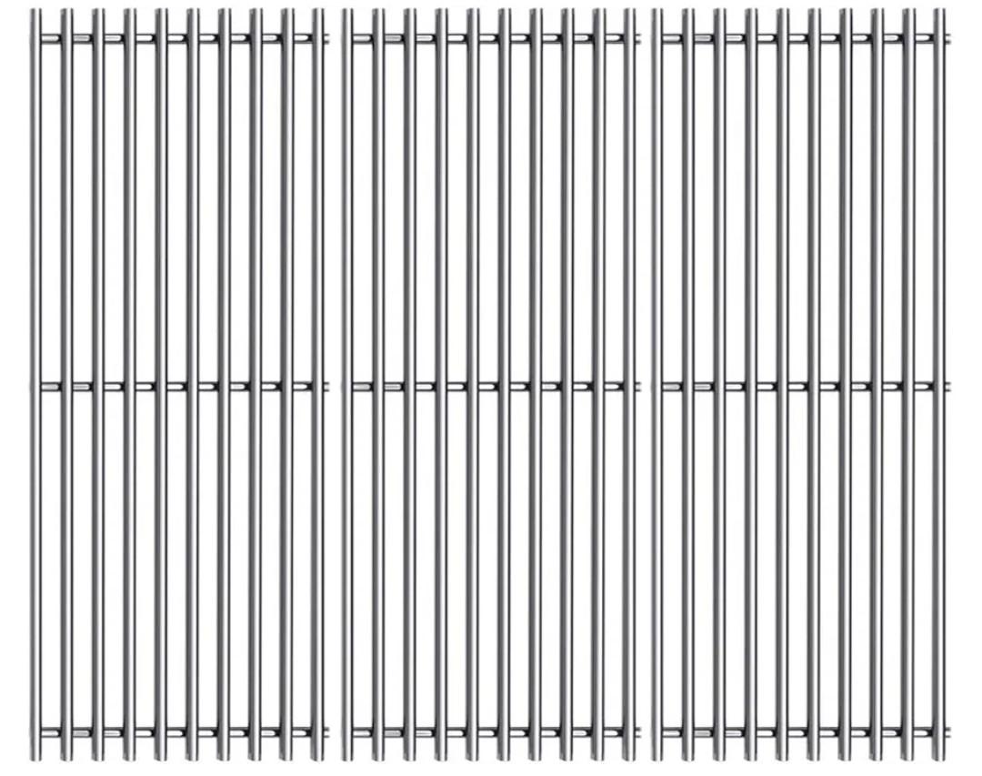 SES703(3-Pack) 18 13/16" Stainless Steel Cooking Grates Grid for Select Kitchen Aid 720-0787D, 730-0953, 720-0953A Brand Gas Grill