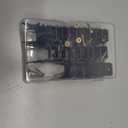 Blulu 24 Pcs Anti Climb Fence Spikes Intruder Deterrent Fence Wall Security Spikes for Outdoor Thief Bird Squirrel Raccoon Snake Cat Deterrent Garden Roofs Home Security (Black)