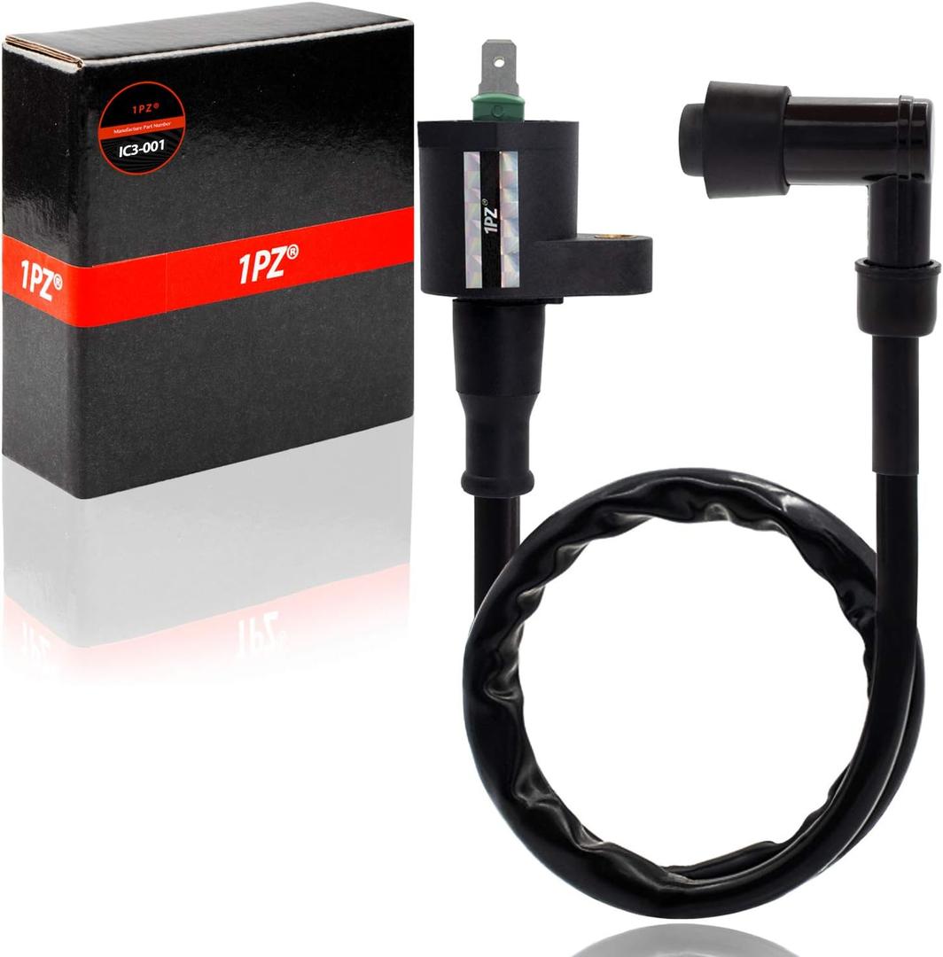 1PZ IC3-001 Ignition Coil Replacement for Honda TRX-300 FourTrax 1988 1989 1990 1991 1992 1993 1994 1995 1996 1997 1998 1999 2000