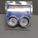 Wheel Bearing Buddy 1.98 Inch Bearing Protectors Chrome 2pcs with Protective Bras for Trailer Boat