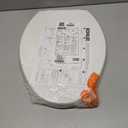 KOHLER K-4774-0 Brevia Elongated White Toilet Seat with Quick-Release Hinges And Quick-Attach Hardware For Easy Clean, White
