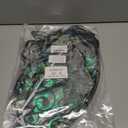 Cozypower 3 Pcs 12 ft Skeleton Outfits Halloween Fairy Costume Set 12ft Skeleton Outfits Fairy Wings Flower Headband Magic Wand Costume for Halloween Outdoor Photo Props Garden Lawn Decor