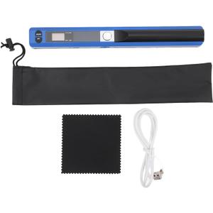 Portable Scanner A4 Document Photo Scanner, Handheld Scanner for Business, Photos, Pictures, Receipts, Books, JPG PDF Format Selection, Up to 900 DPI