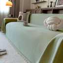 Couch Covers for Dogs 3-4 Cushion, Loveseat Slipcovers Washable, Pet L Shape Sectional Protector, Boho Sofa Blanket Cover, Herringbone Chenille, 91"x150"