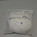 BEAUTELICATE Wedding Bridal Veil with Comb 1 Tier Cut Edge Fingertip&Cathedral Length, Light Ivory, Elbow Length 28"