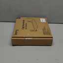 keny Cat Window Perch with Soft Plush Cushion Bed, Cordless Cat Window Hammock with 3.54" Larger Suction Cups, Easy to Assemble Cat Window Bed Seat for Indoor Cats, White