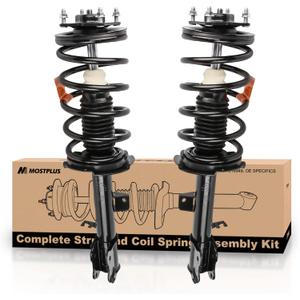 MOSTPLUS 171593 171594 LH+RH Set Front Quick Complete Struts Shocks Absorbers Compatible for 2001-2012 Ford Escape Mercury Mariner Mazda Tribute