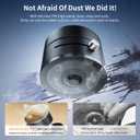 Magnetic Phone Holder for Car Mount,Vacuum Magnetic Suction Car Accessories for Women Men iPhone 16 Pro Max 15 14 13 12 Plus Samsung Huawei (Black)