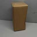 Amazon Basics Hypoallergenic Quilted Plush and Breathable Mattress Topper Pad, 18 Inches Deep, Queen, White