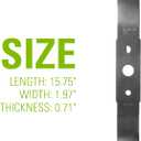 Greenworks Replacement Lawn Mower Blade (Fits : 16' Mower / 25322 / 25242)