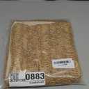 Raffia Hand Knitted Pillow Cover, 18x18  Boho Decorative Cushion Cover for Couch, Sofa or Bed, Rustic Natural Throw Pillow Case