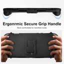 EEEKit Protective Case Compatible with Switch 2 (2025), TPU Grip Cover with Ergonomic Design, Kickstand, Shockproof Anti-Scratch Shell for Console