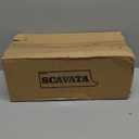 SCAVATA 2 Pack Skinny Can Organizer for Refrigerator, Stackable Tall Skinny Soda Pop Can Holder Dispenser with Lid for Fridge Pantry Rack Freezer, Clear Plastic Storage BinsHolds 12 Slim Cans Each