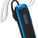 Bluetooth Headset, Wireless Bluetooth Earpiece w/ 18 Hours Playtime and Noise Cancelling Mic, Ultralight Earbud Headphone Hands-Free Calls for iPhone Tablet Samsung Android Cell Phones Truck Driver