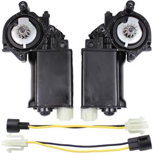 NewYall Left and Right Window Motor for Chevrolet Corvette Camaro C10 C20 K10 K20 Suburban Pontiac Firebird 1976-1982