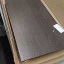 Furinno Simplistic Easy Assembly Computer Desk, With Keyboard Tray, Dark Brown/Black, 31.5 Inch Wide