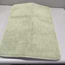 OLANLY Thick Memory Foam Bath Mat Rug 24x16, Extra Soft Absorbent Bathroom Rug, Quick Dry Bath Mats, Non-Slip, Machine Washable Carpet for Bathroom, Tub and Shower, Home Decor Accessories, Sage Green