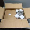 Luditek Disco Ball Candle Holders, 12 Pcs Mirror Silver Decor for Christmas Birthday Wedding NYE Party Decorations, Glass Votive with Tealights for Home Table Centerpiece, Gifts for Women