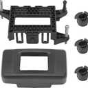 Front Bumper Distance Sensor Milliwave Radar Cover Compatible for Accord 2018 2019 2020 2021 2022 W/Cruise Sensor Control Body Bracket Base and Radar Alignment Mounting Clips Kit Replaces#36809TVAA12