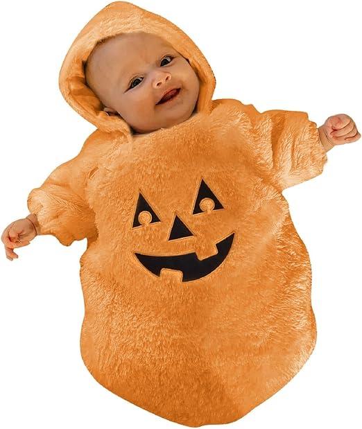 My First Halloween Baby Pumpkin Costume ,0-3 Months