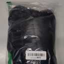 Faux Fur Leg Warmers for Women, Fluffy Boot Cuffs Covers for Halloween, Christmas,Furry Costume Cute Cosplay (15.7 inch, Black-soft Plush)