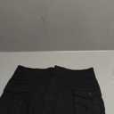 EARKOHA Women's Mini Cargo Skirt Y2K Low Waist Button Short Bodycon Denim Jean With Flap Pockets Size M