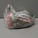 Large Christmas Poinsettias 6 Pcs Snow Decorated Christmas Tree Flowers Artificial Flower Picks Ornaments for Christmas Tree Wreath Decoration (Red/White)