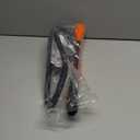 Cordless Electric Fuel Transfer Pump, Portable Battery Powered Hand Fuel Pump, Universal Fit for Vehicles, Boats, Lawn Equipment, Emergency, Power Outage & Home Use (Orange Black)