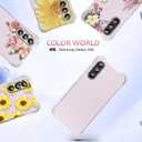Osophter for Galaxy A56 5G Case: Clear Women Girls Boys with Screen Protector Reinforced Corners TPU Shock-Absorption Flexible for Samsung Galaxy A56 Phone Case-Clear
