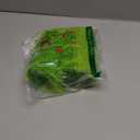 Set of 2 Christmas Table Tree Decor  12.5'' Lighted Green Plush Christmas Tabletop Mini Tree Decorations with Red Balls Stars, Indoor Xmas Home Decor for Table Office Mantle