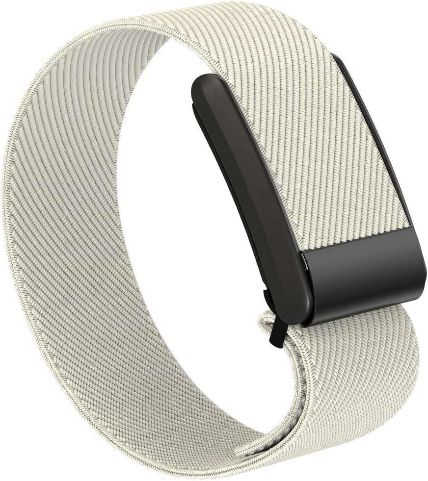 Stretchy Bands Compatible for WHOOP 5.0 One, Peak and Life - Breathable Nylon Strap Wristband - Soft, Comfort, Durability, Easy to Use and Adjustable  Not Compatible for Gen 4 (Starlight)