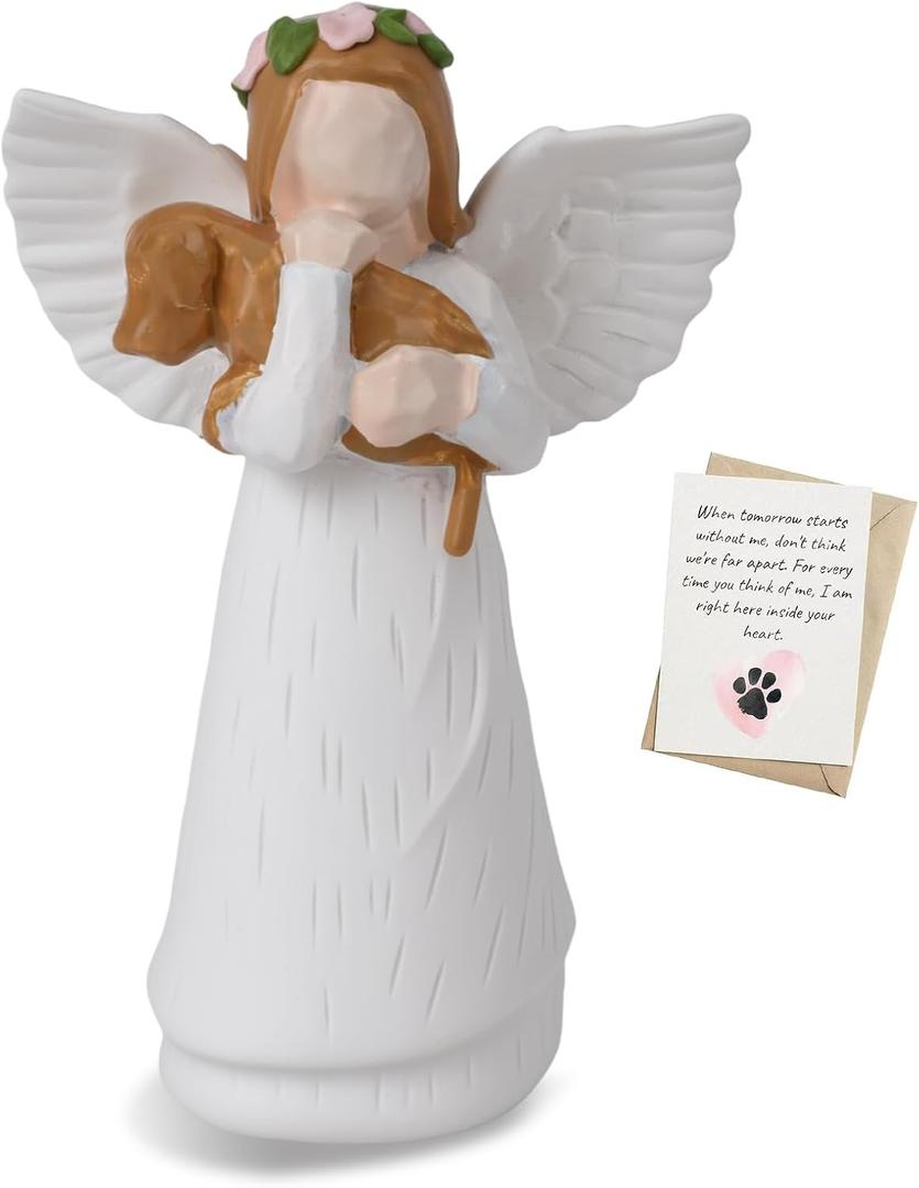 Dog Memorial Gifts for Loss of Dog, Loss of Dog Sympathy Gift Pet Remembrance Gifts Dog Bereavement Gifts, Lost Pet Sympathy Gift Dog Passing Away Gifts Dog Death Sympathy Gifts Pet Memorial, 8.58 x 6.26 x 3.27 inches