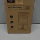 PARIS RHÔNE Milk Frother, 4-in-1 Automatic Coffee Frother, 240ml, 400w, Non-Slip Stylish, Hot & Cold Electric Milk Warmer with Temperature Control, Auto Shut-Off for Coffee, Latte, Cappuccino