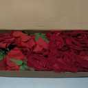 IPOPU Burgundy Velvet Rose 5" Large Roses Artificial Flowers 10pcs Silk Rose Fake Flowers for Wedding Bouquet Baby Shower Centerpieces Arrangements Home Party Tables Decor(Burgundy)