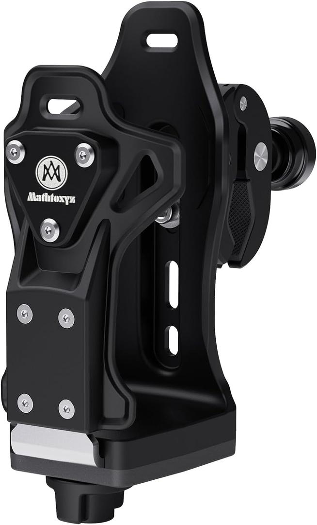 Extra Large Motorcycle Cup Holder Anti Theft, Mathtoxyz Bike Water Bottle Holder 1.95  3.6 inch Universal Size Handlebar Drink Holder Cage for Moto Bicycle, Boat, Scooter, Stroller, Wheelchair