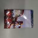 Merry Christmas House Flag 28x40 Inch Red Truck House Xmas Winter Holiday Seasonal Theme Decorative Garden Flags for Outside Double Sided Outdoor Home Farmhouse Decoration Porch Yard Decor