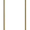 Freestanding Clothing Rack with Marble Base,Modern Gold Arch Garment Rack for Small Spaces,Sturdy Metal Coat Rack,Clothes Racks for Hanging Clothes in Bedroom,Closet,Entryway,Boutique Display