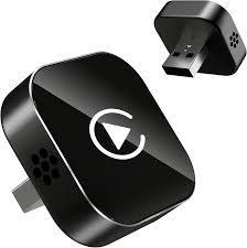 2026 Wireless CarPlay Adapter, 2in1 Mini CarPlay Wired to Wireless with Fast Stable Connection, Plug and Play, Zero Delay Car Play for iPhone iOS 10+, Android 11+