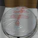 3 Light 12 Inch Semi Flush Mount Close to Ceiling Light Fixture,Off White Fabric Shade Gold Finish for Bedroom,Living Room,Dining Room Hallway