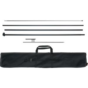 VEVOR Feather Flag Pole Kit, Swooper Flag Pole 16.3 ft, Sign Flag Poles for Business Advertising Feather Flags Banner Outdoor, with Ground Stakes and A Carrying Bag (Flag Not Included)
