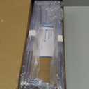 ANDGOO Large Acrylic Display Risers, 2 Sets(11.2L~11.6L~12L) Clear Rectangular Showcase Collectibles Display Shelf, Retail Desktop Risers Display Stand for Organize and Decoration