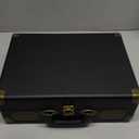 Vinyl Record Player 3-Speed Bluetooth Suitcase Portable Belt-Driven Record Player with Built-in Speakers RCA Line Out AUX in Headphone Jack Vintage Turntable (black)