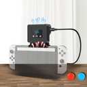 Cooling Fan for Nintendo Switch 1/2, Cooler Replacement Kit for Nintendo Switch Docking Station Dock Set, Adjustable Fan Speed, LED Temperature & Speed Display, 3 Buttons Control, Micro USB Cable Powered