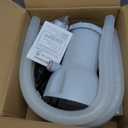 Above Ground Pool Filter Pump, 800 Gallons Flow Rate Pool Pumps Cartridge Pools Filters Pumps for High-Efficiency Water Clean & Debris Filtration, 800 GPH Swimming Pool Pumps Above Ground