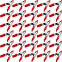 TOPZEA 30 Pack Steel Spring Clamps, 4 Inch Metal Clamps Set Spring Clip Clamps with Ergonomic Handles for Wood Working, Gripping, Camping, DIY, Backdrops Backgrounds, 1-1/3" Jaw Opening