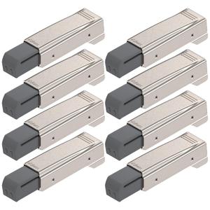 Blum BLUMOTION Add-On for Doors (8 Add Ons), Soft Close for Clip top and Clip Hinges, Steel, Tool-Free Installation for Overlay Cabinet Applications