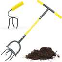 Jardineer Hand Tiller Garden Claw Set, Garden Twist Tiller With Small Soil Tiller, Heavy Duty Manual for Flower Box and Raised Bed