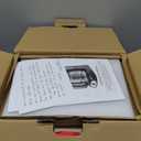 Mueller 12-Cup Drip Coffee Maker - Borosilicate Carafe, Auto-Off, Reusable Filter, Anti-Drip, Keep-Warm Function, Clear Water Level Window Coffee Machine, Kitchen Essentials & Accessories (Black)