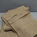 12Pack Natural Burlap Table Runners, Rustic Farmhouse Table Runner, 12 x 71 Inch Long Beige Woven Jute Table Runner Tablecloth for Wedding Party Kitchen Coffee Dining Table Decor